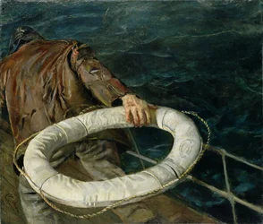 Mies yli laidan, 1906